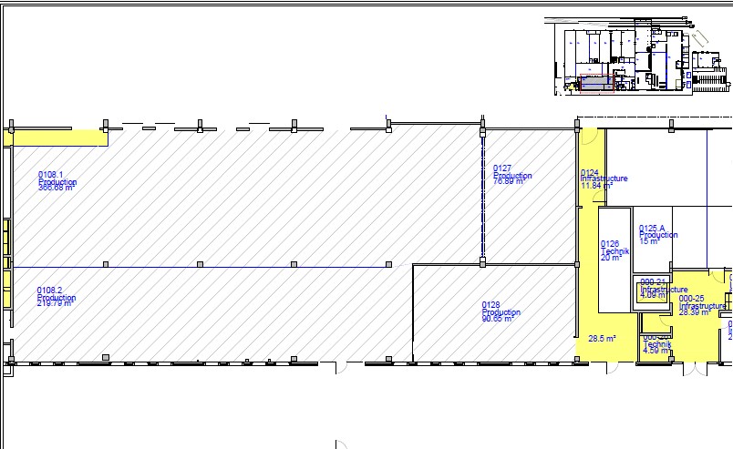 ufficio di 118m²