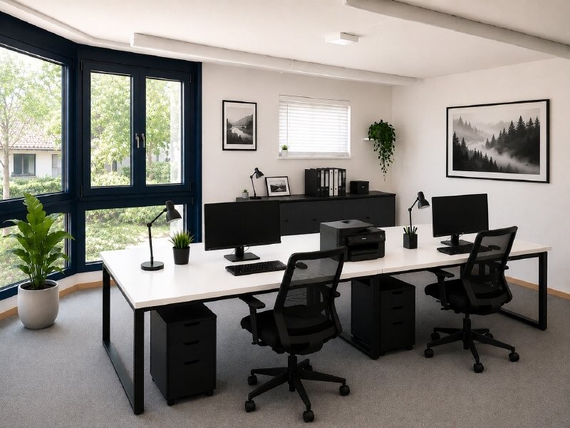 320m² office
