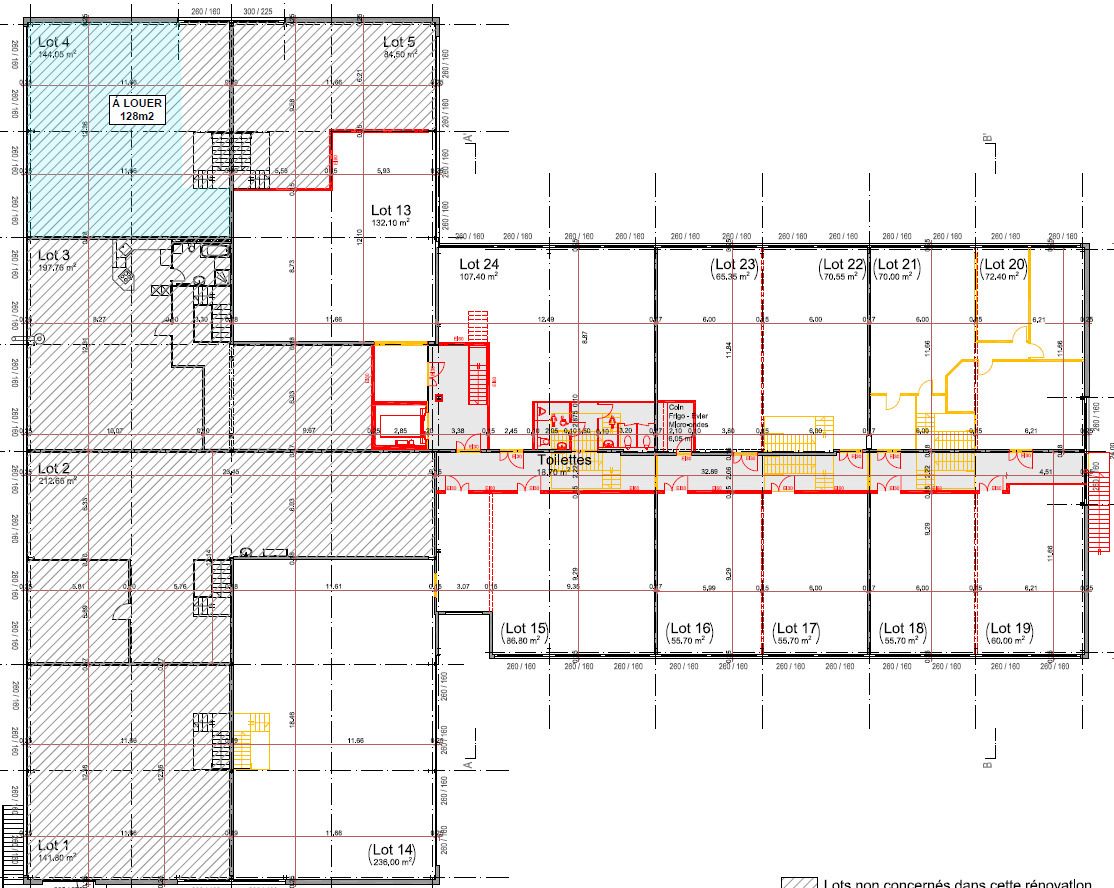 136m² Büro