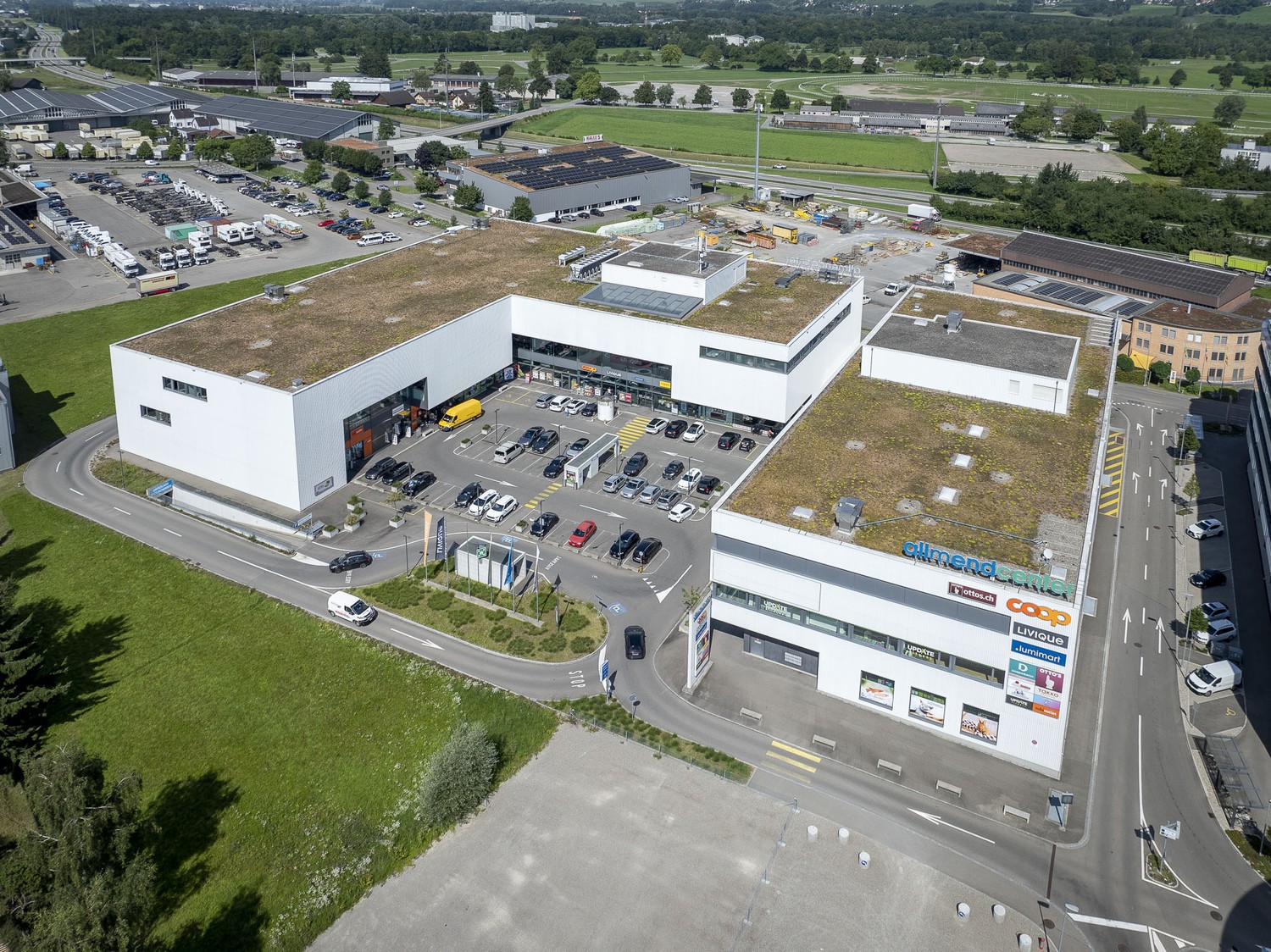 100-600m² commercial