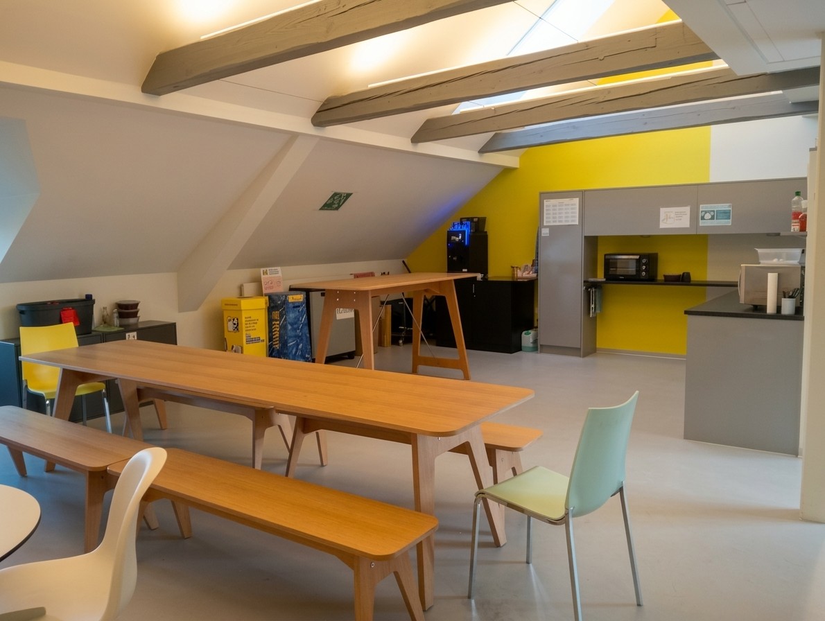 1140m² office