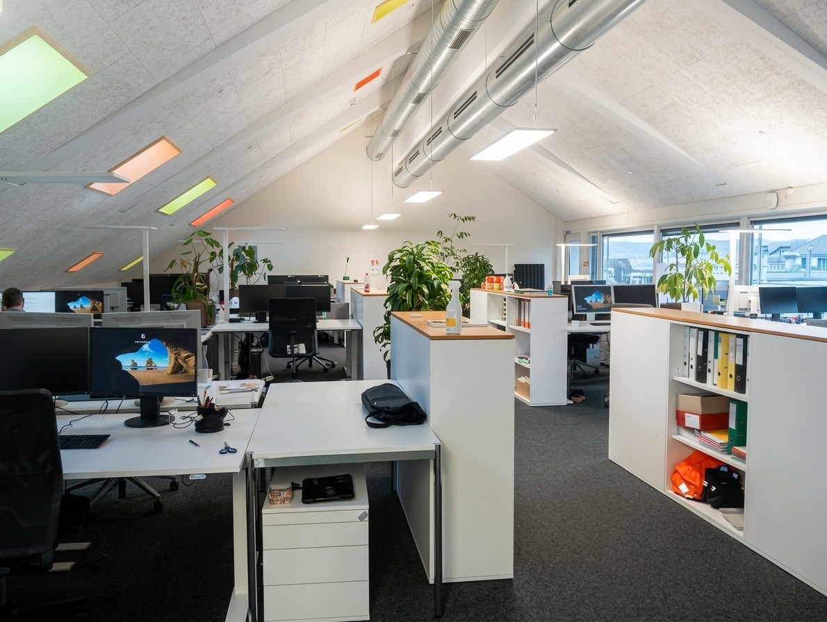 1140m² office
