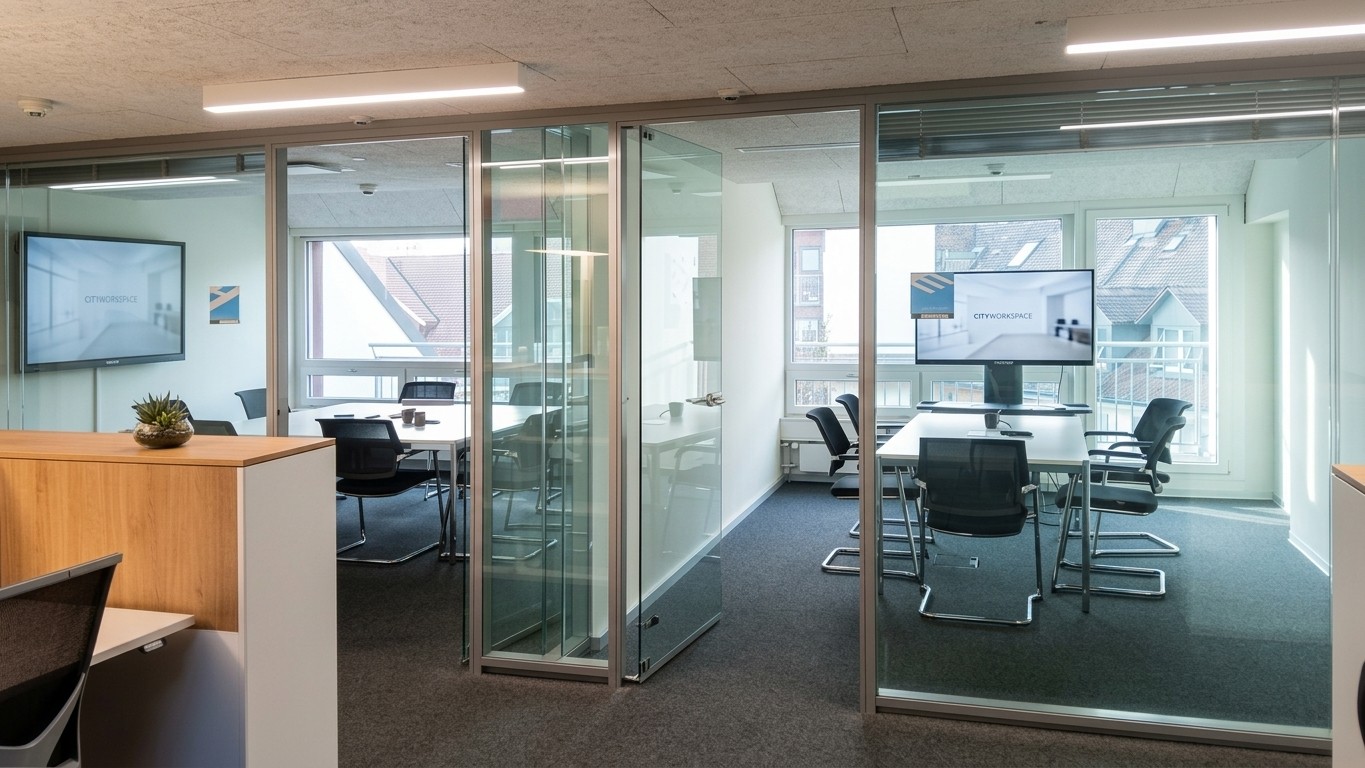 1140m² office