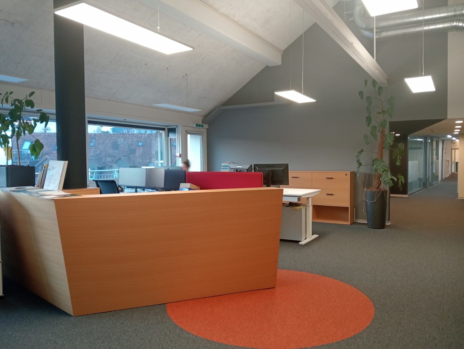1140m² office