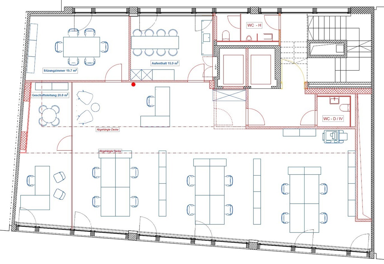 660m² de bureaux