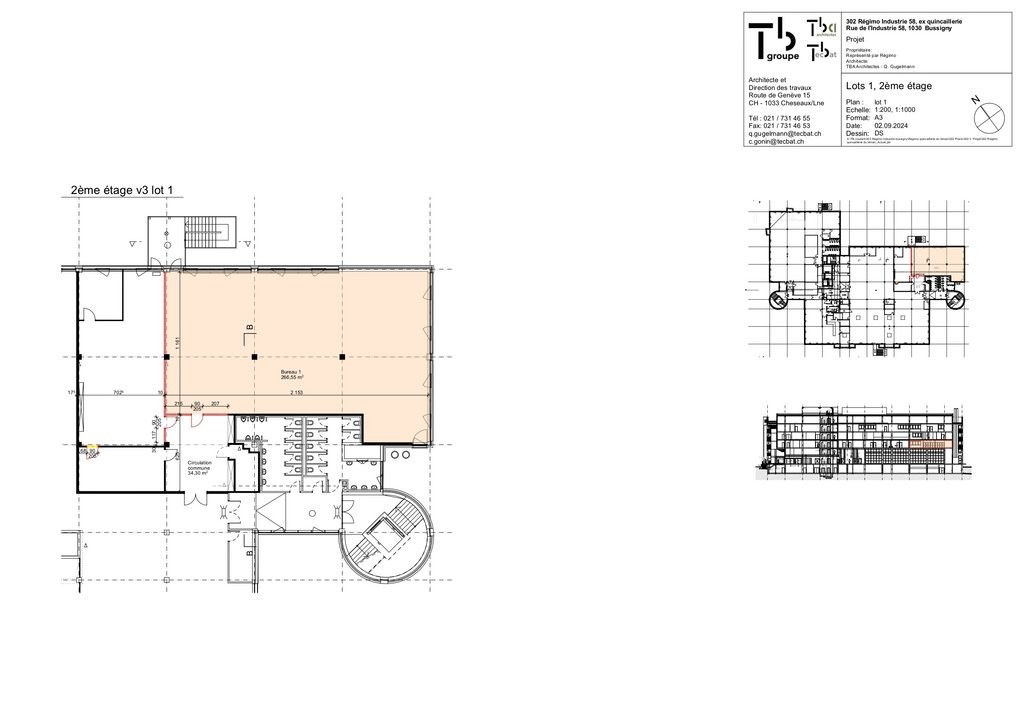 266m² Büro