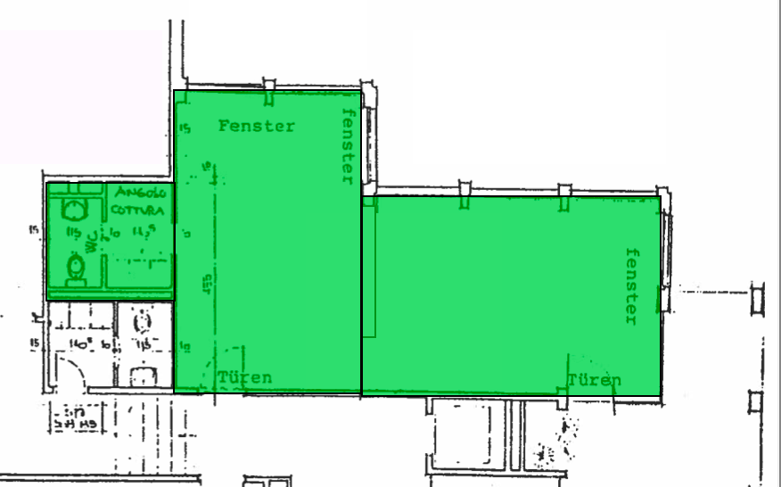 65m² living / commercial building