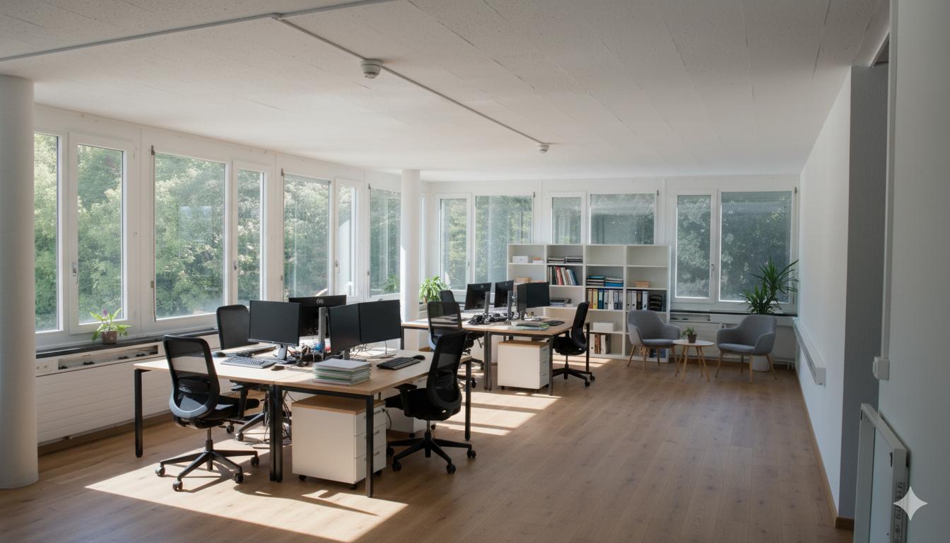 150m² Büro