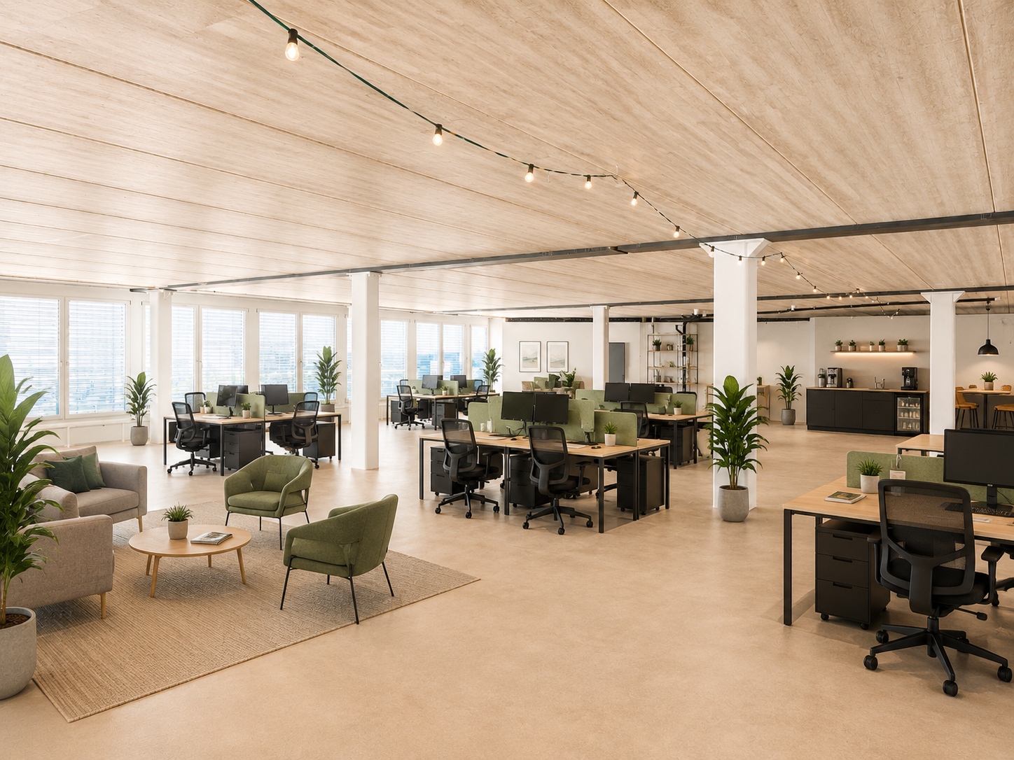 460m² office