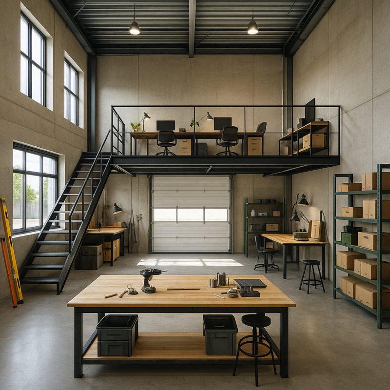 600m² Büro