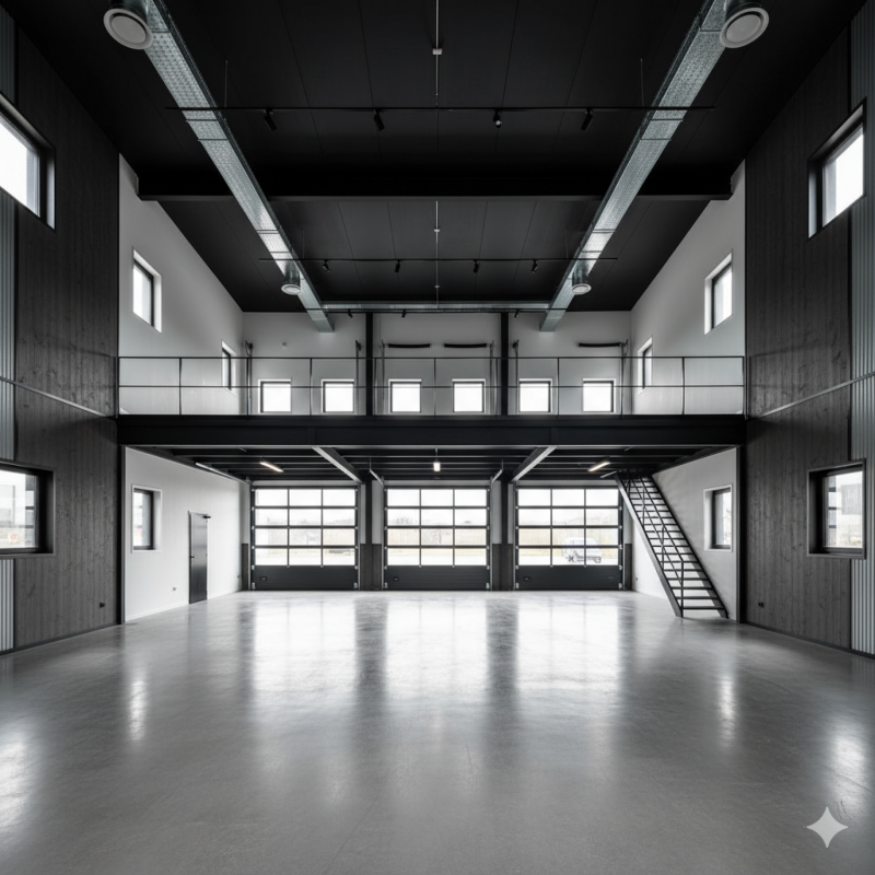 600m² Büro