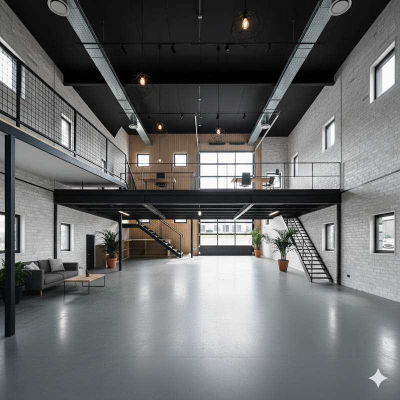 600m² Büro