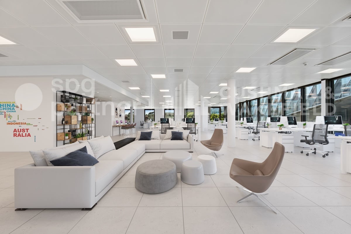 1240m² Büro