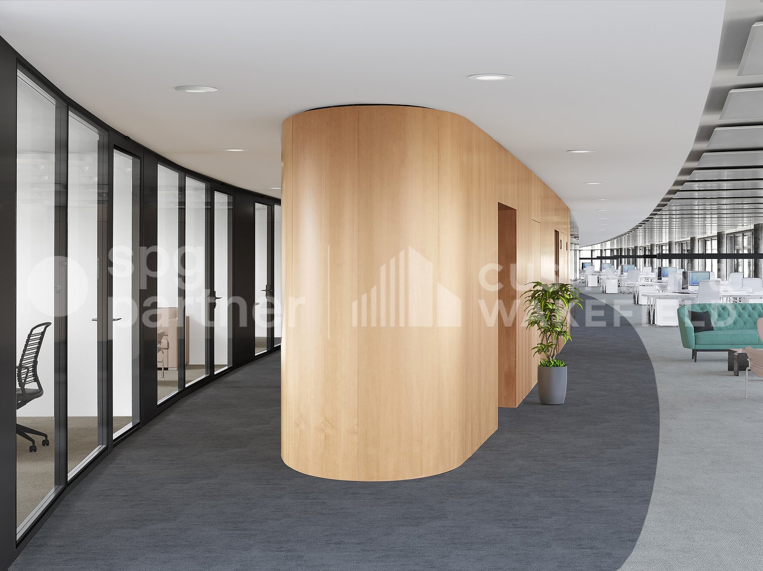 1800m² Büro