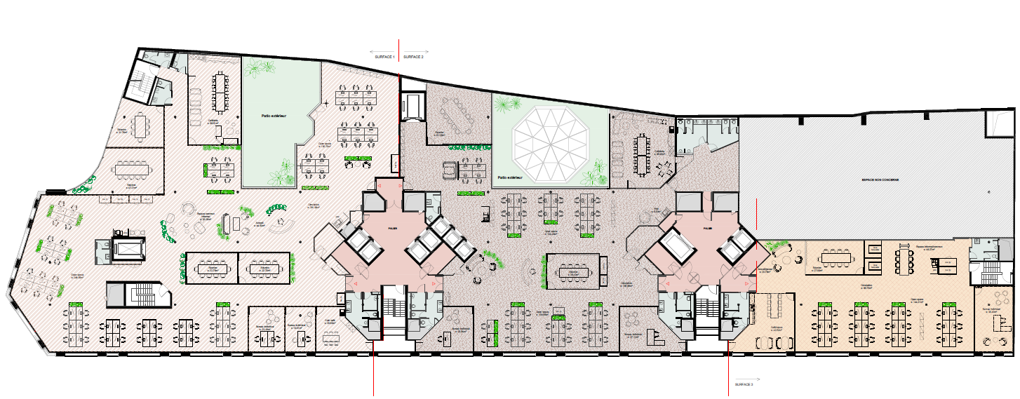 2700m² ufficio