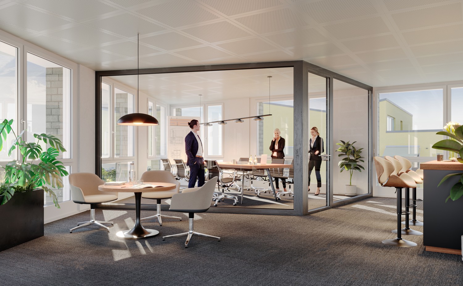 93m² Büro
