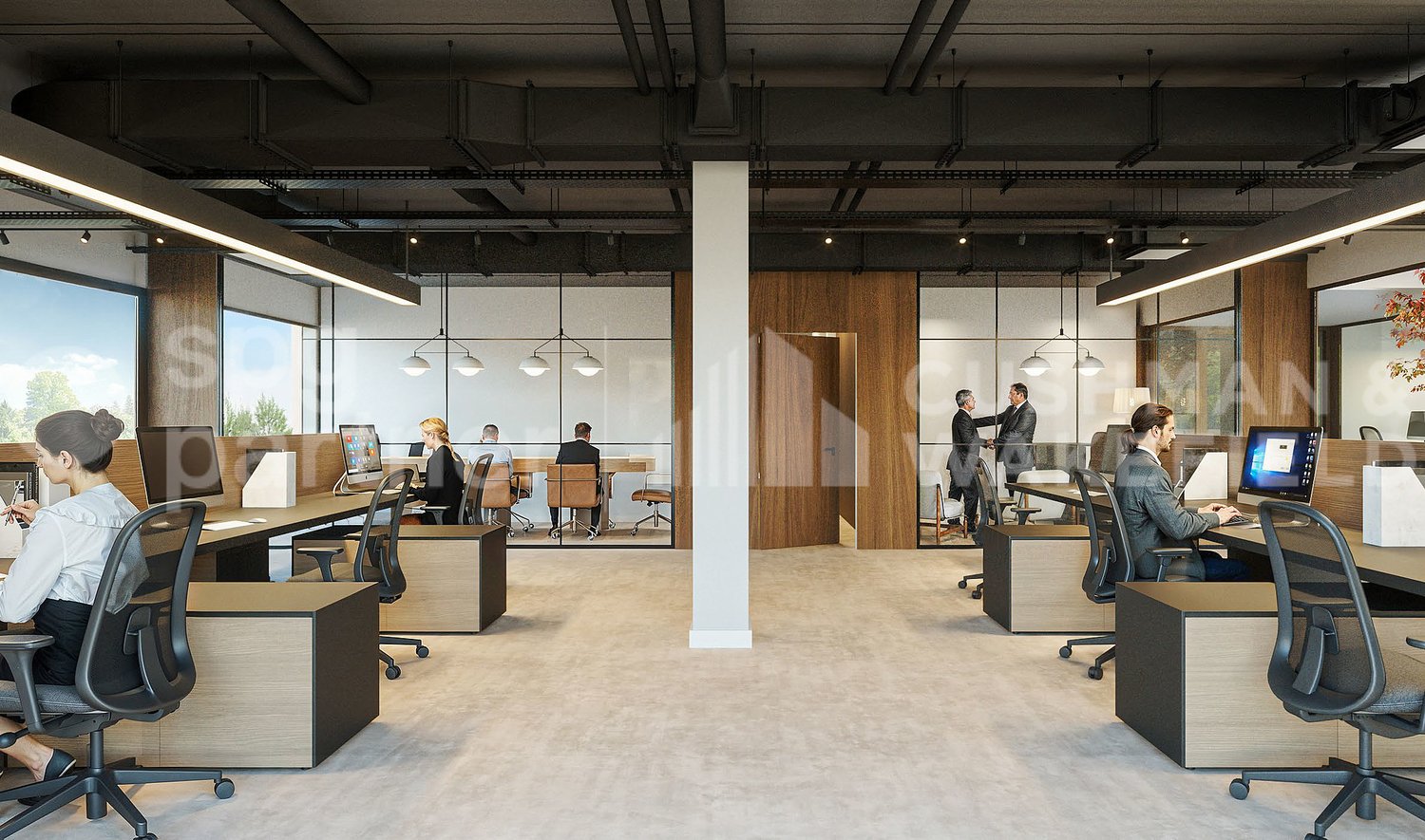 260m² Büro