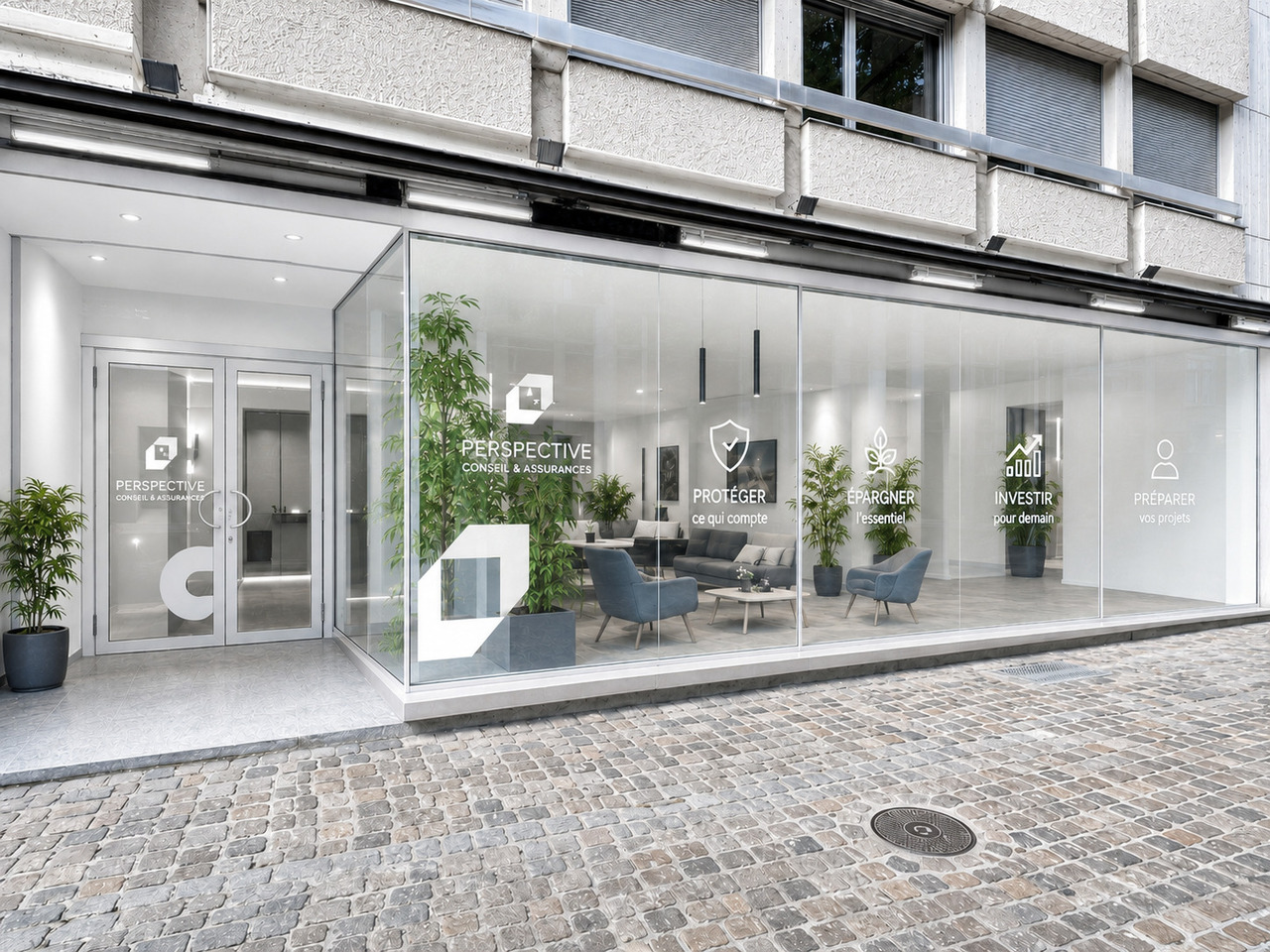 110m² Büro