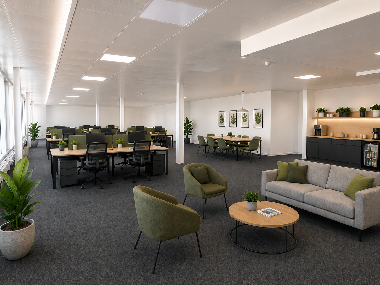 386m² office