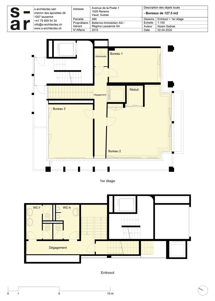 130m² Büro