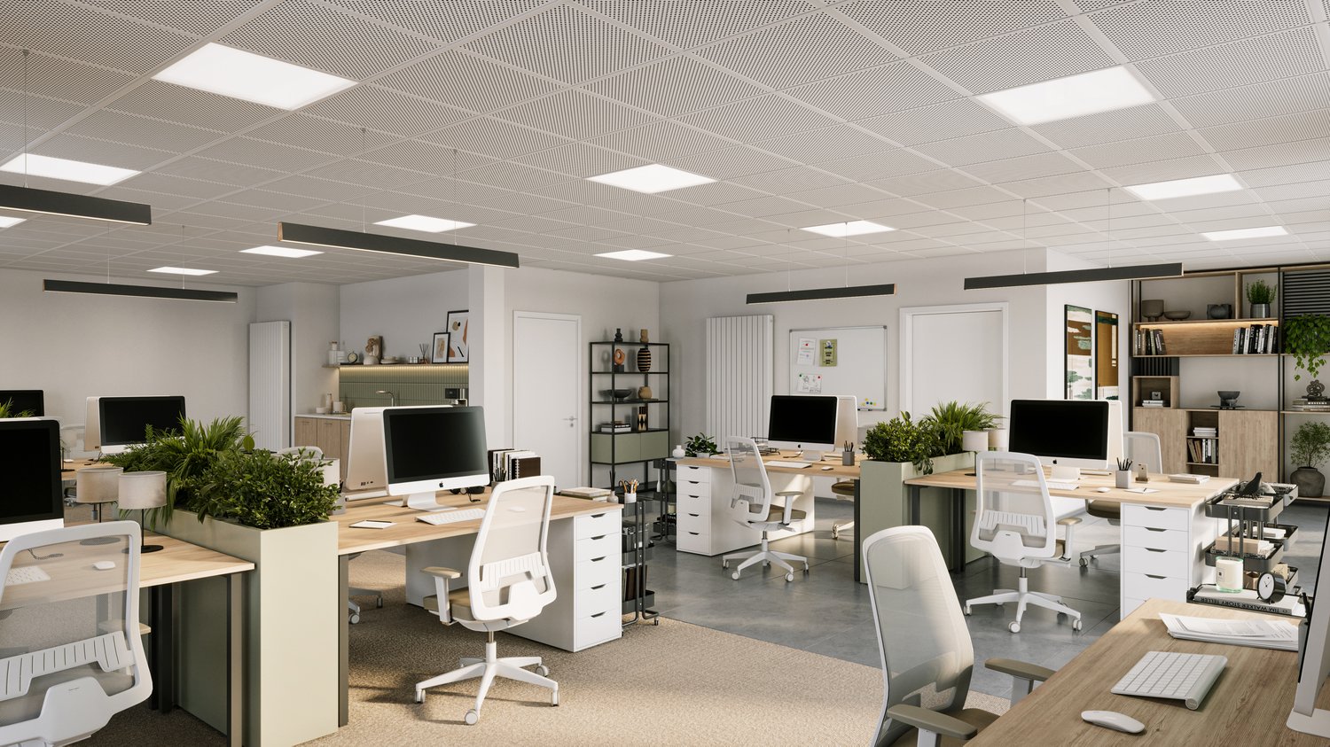 530m² office