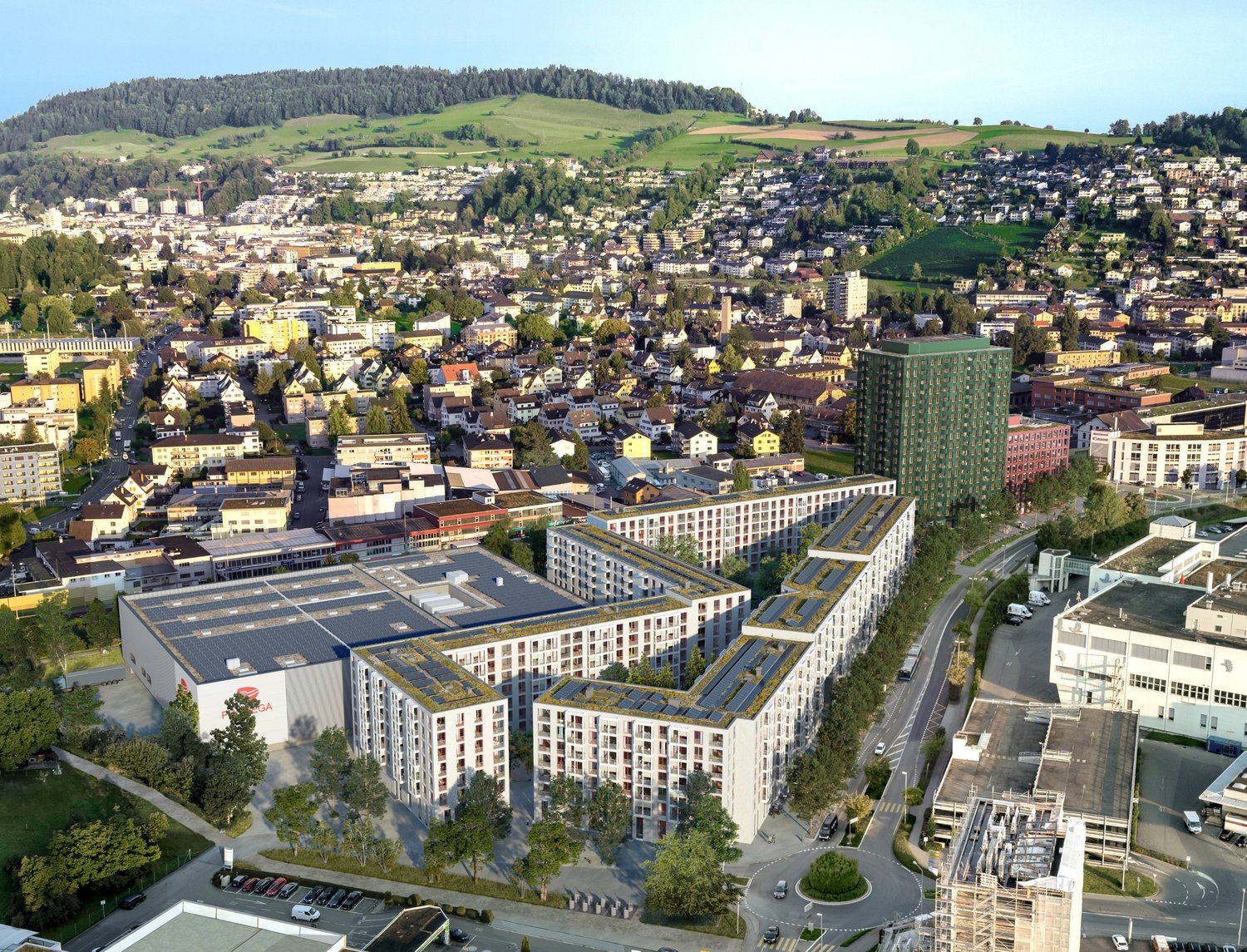 530m² office