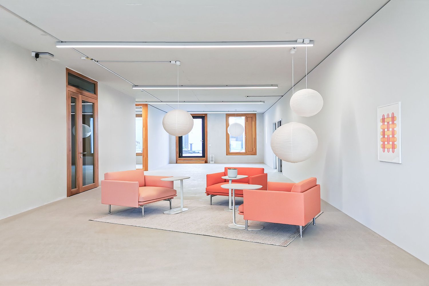 300m² office
