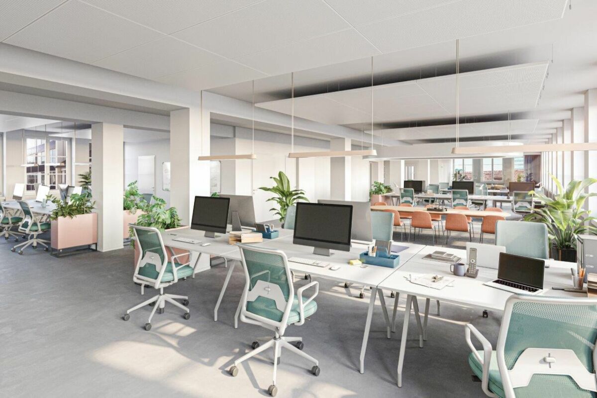 1500m² office