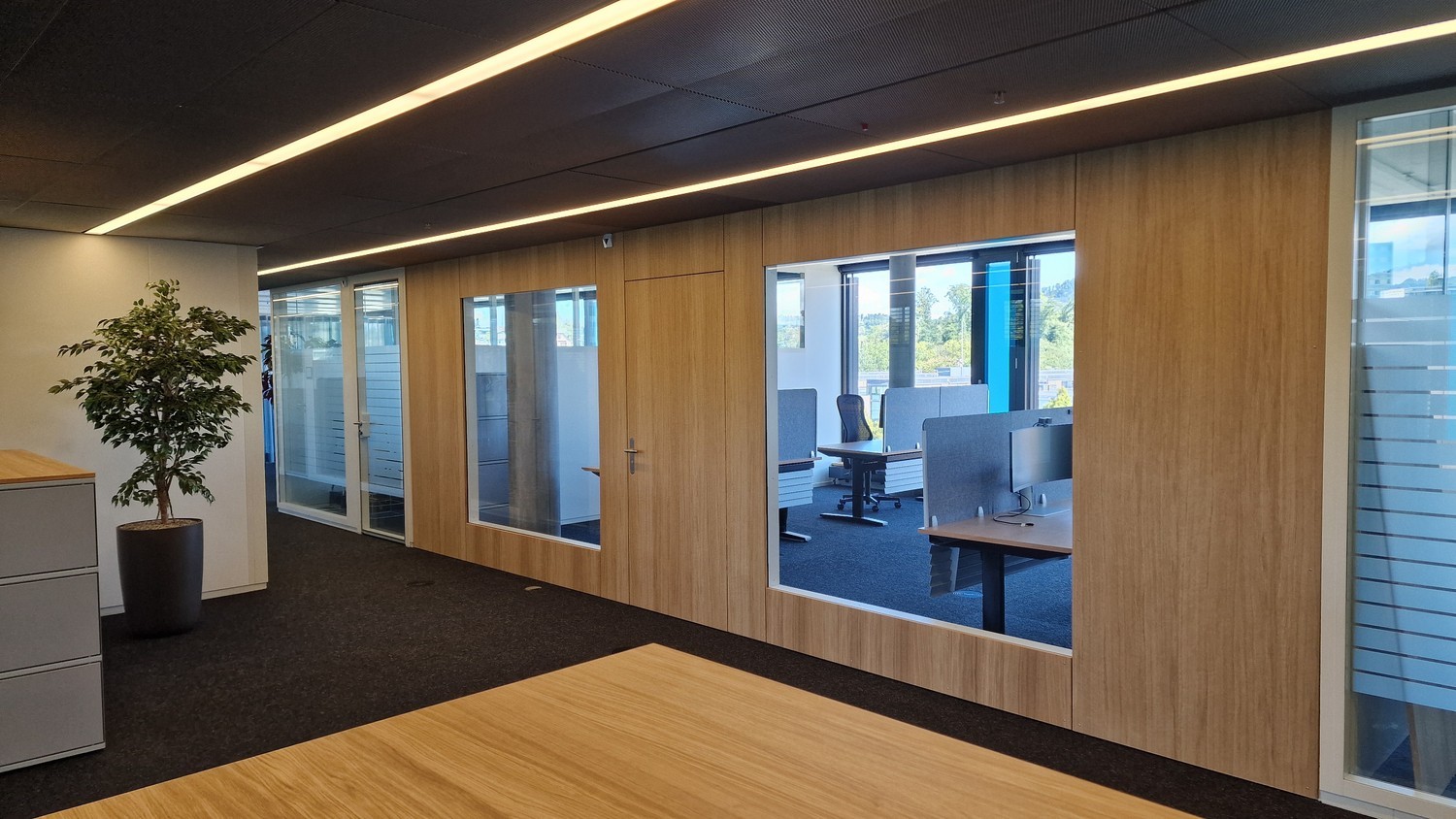 600m² office