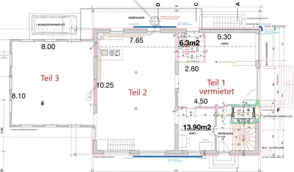 72m² commercial