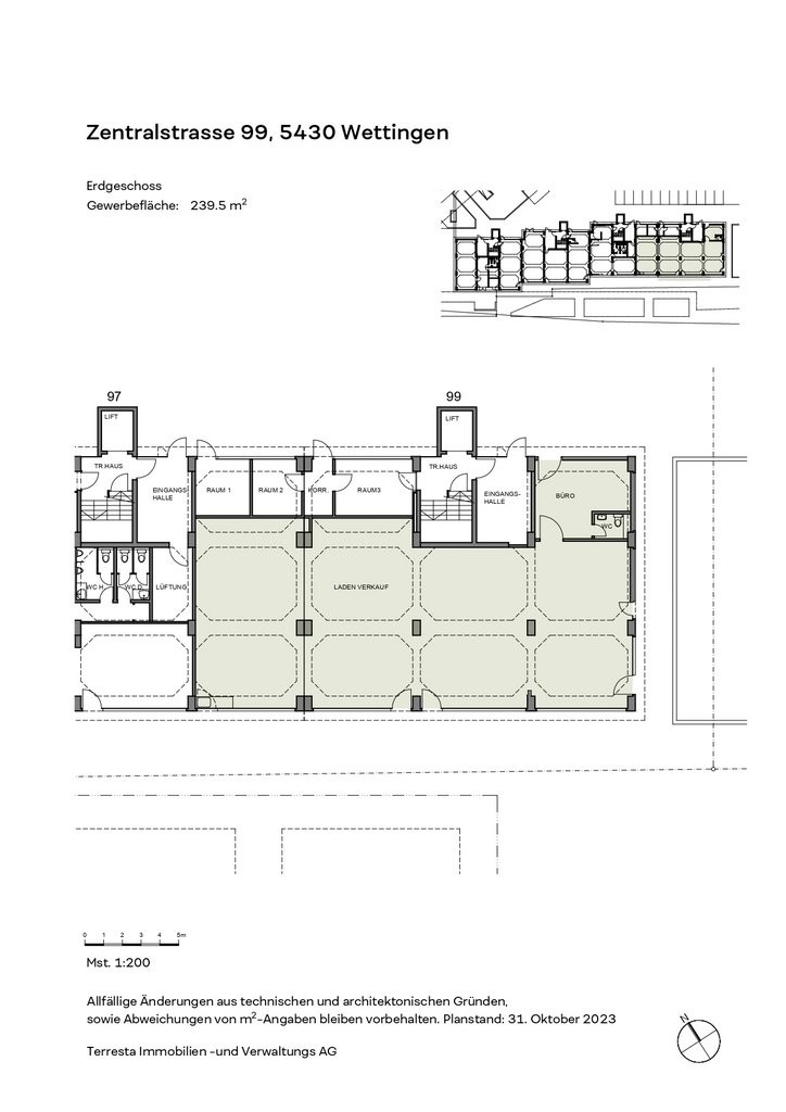 negozio di 240m², foto 3 di 3