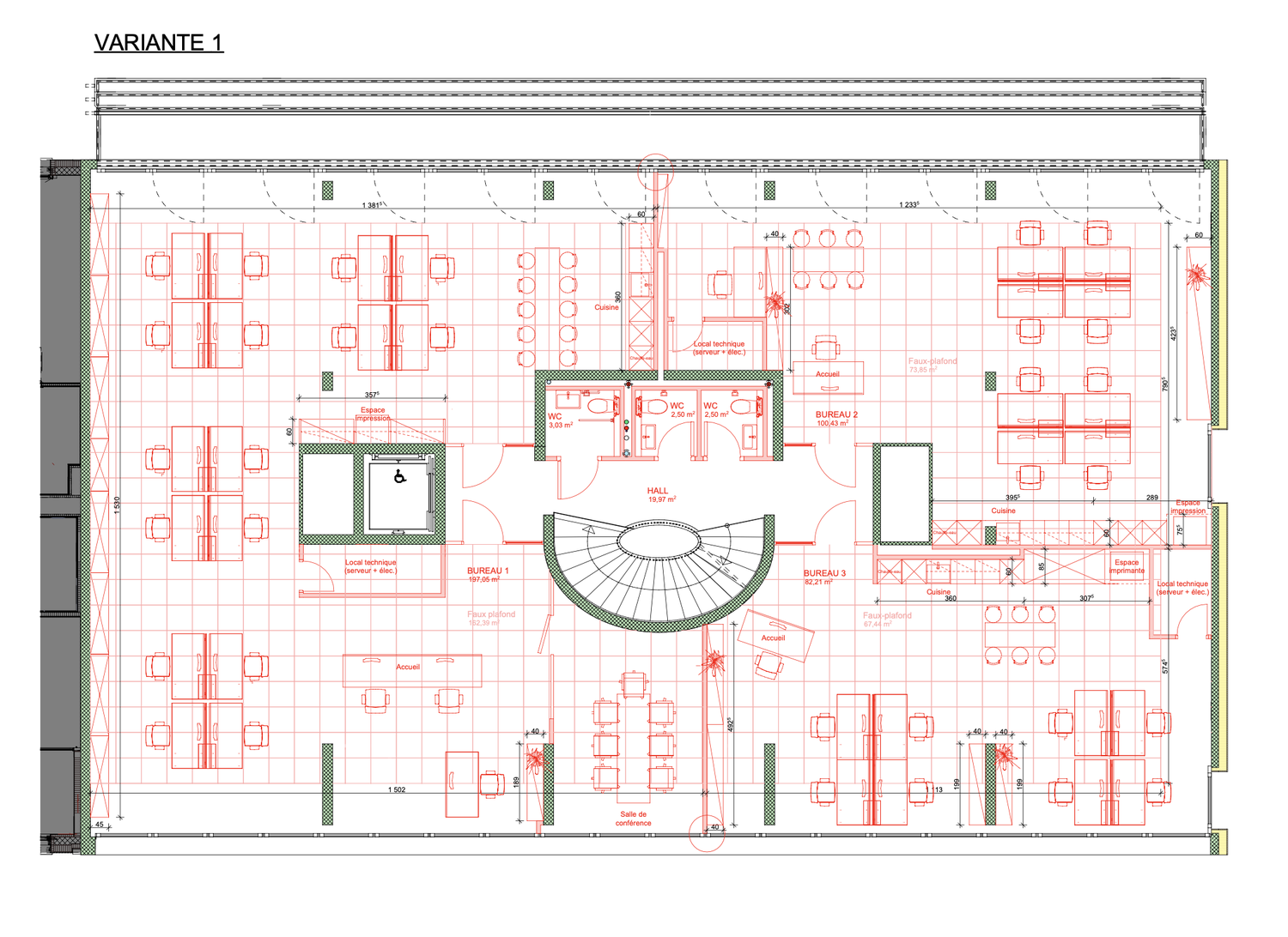 387m² Büro