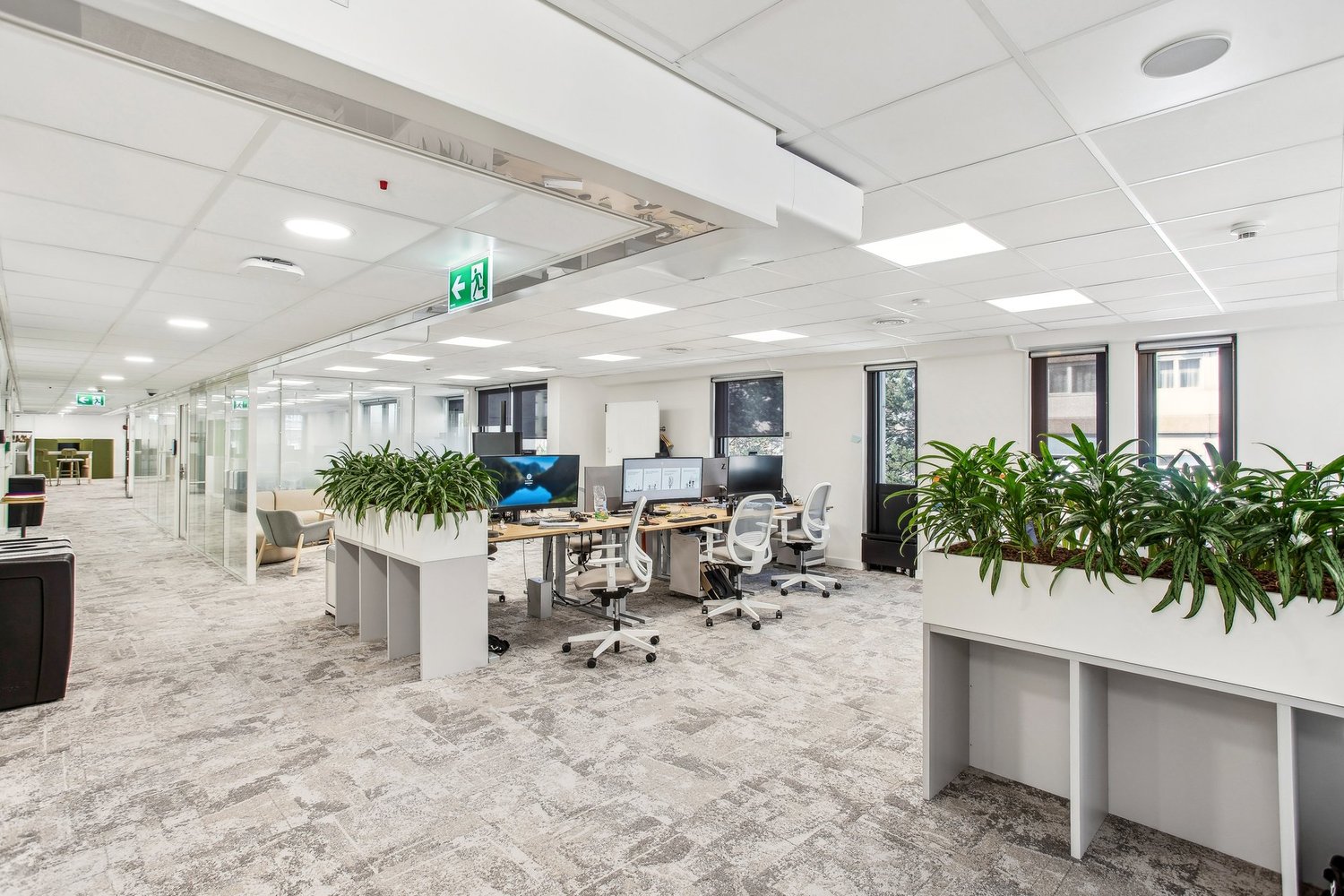2300m² Büro