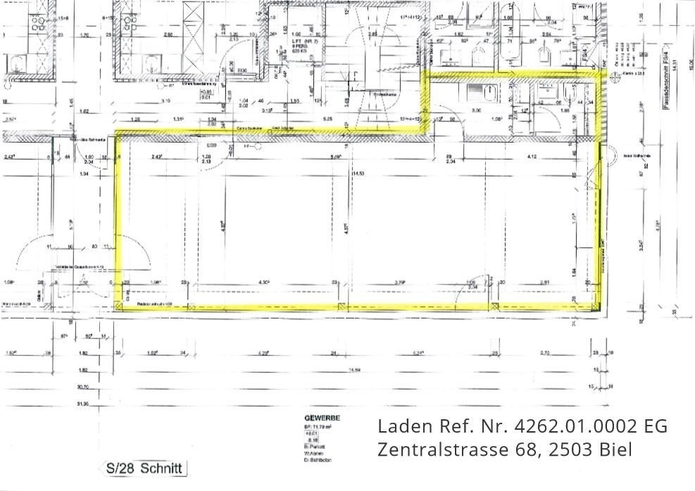 79m² shop
