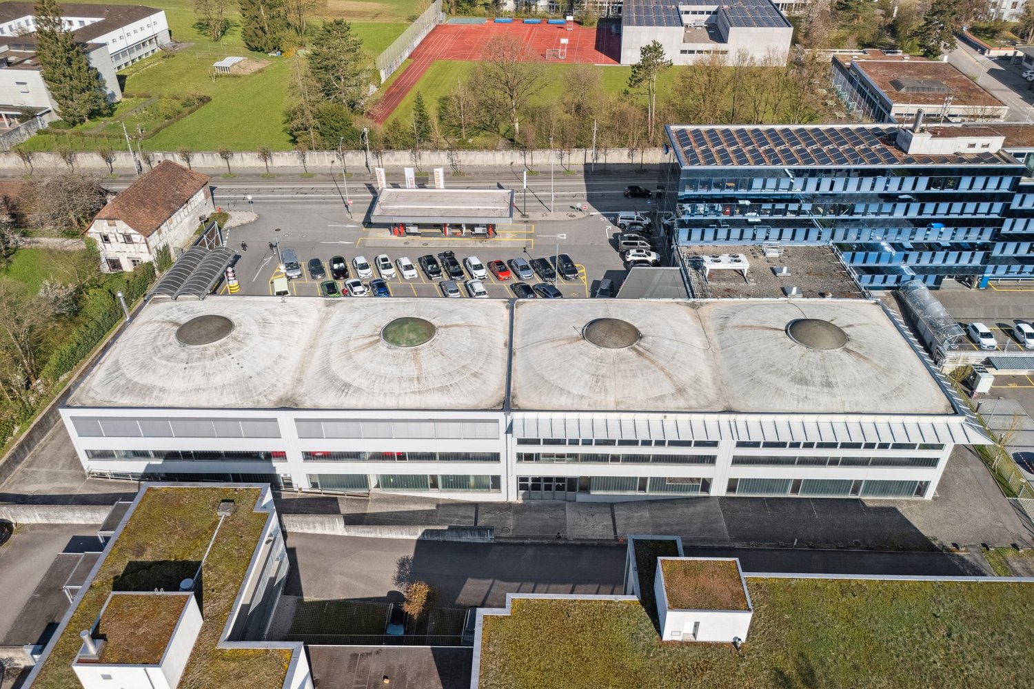 2000m² industrial object
