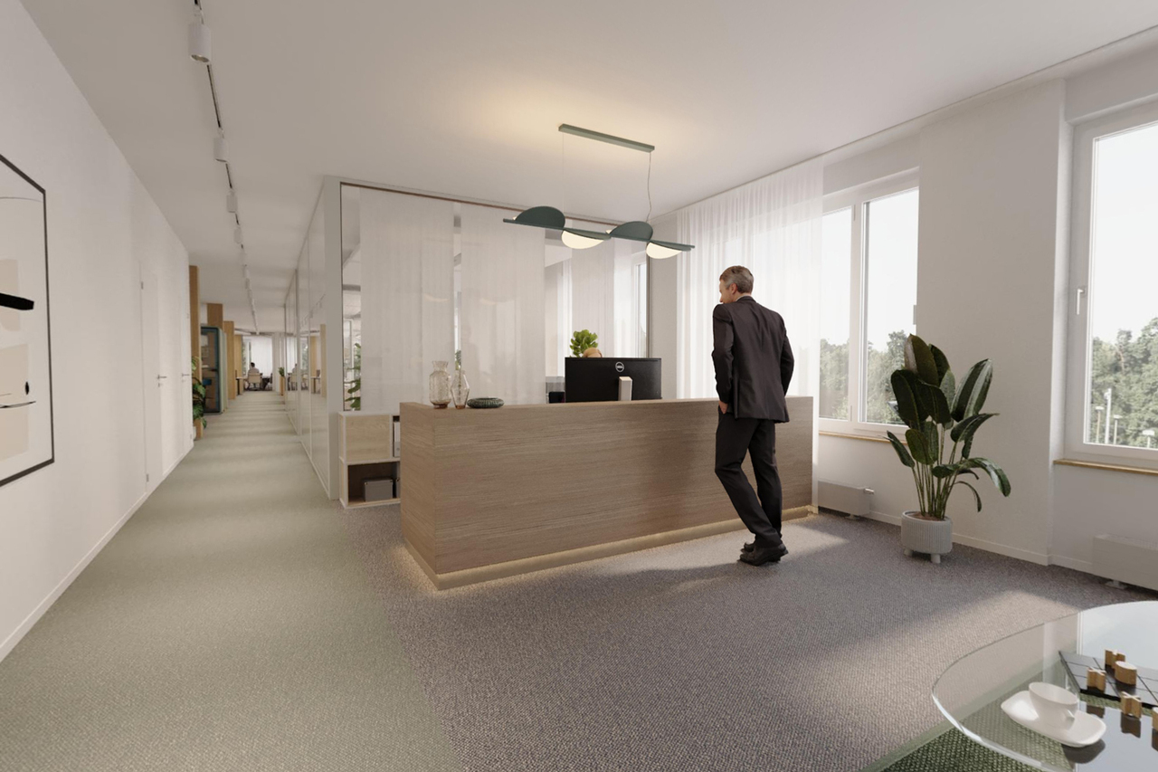 150m² bureau