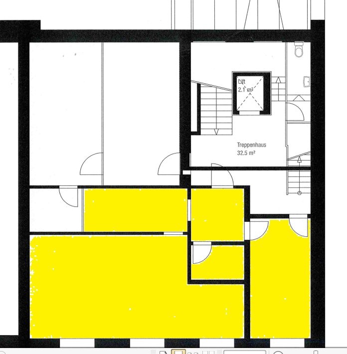 77m² office