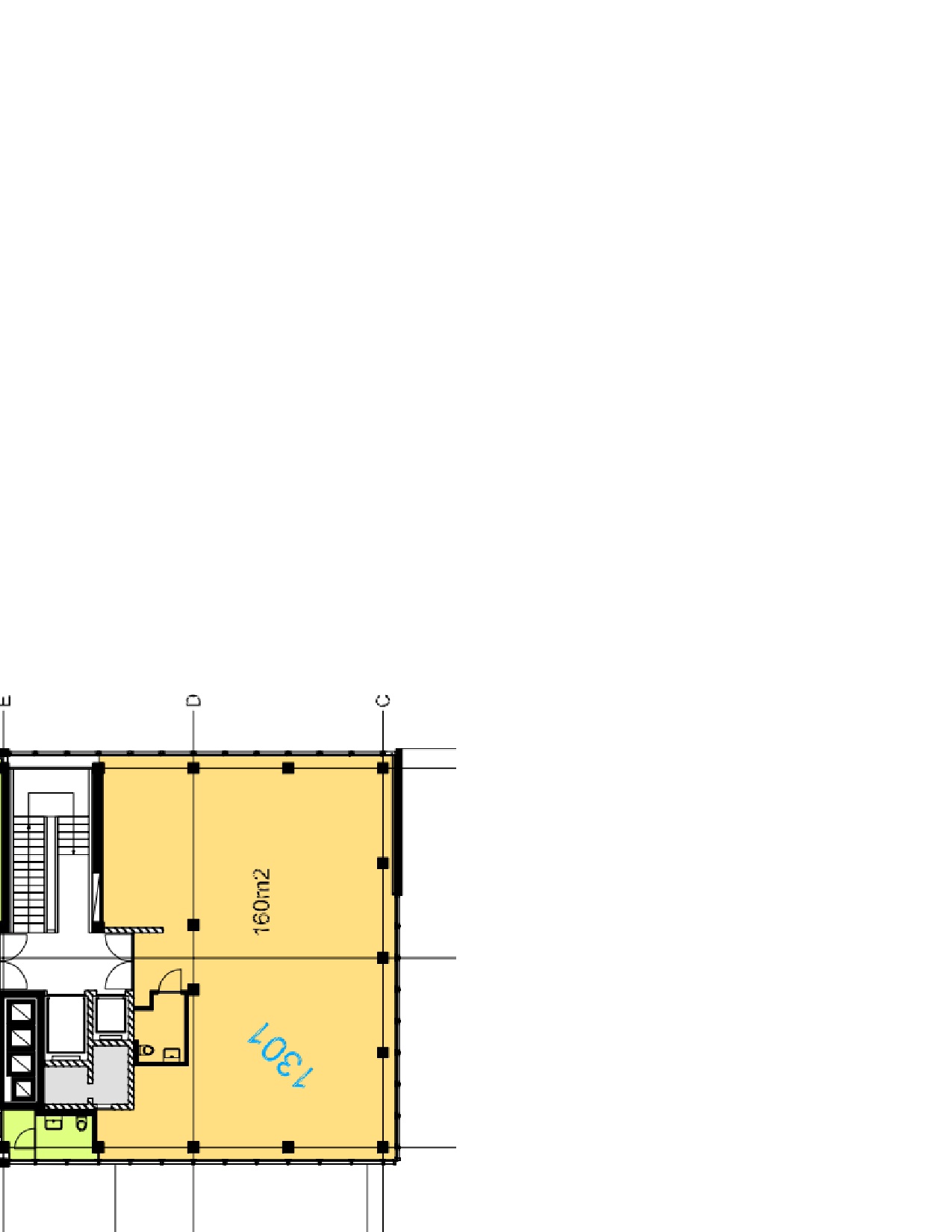 160m² office