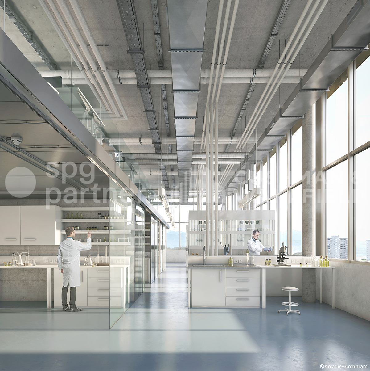 1500m² Büro