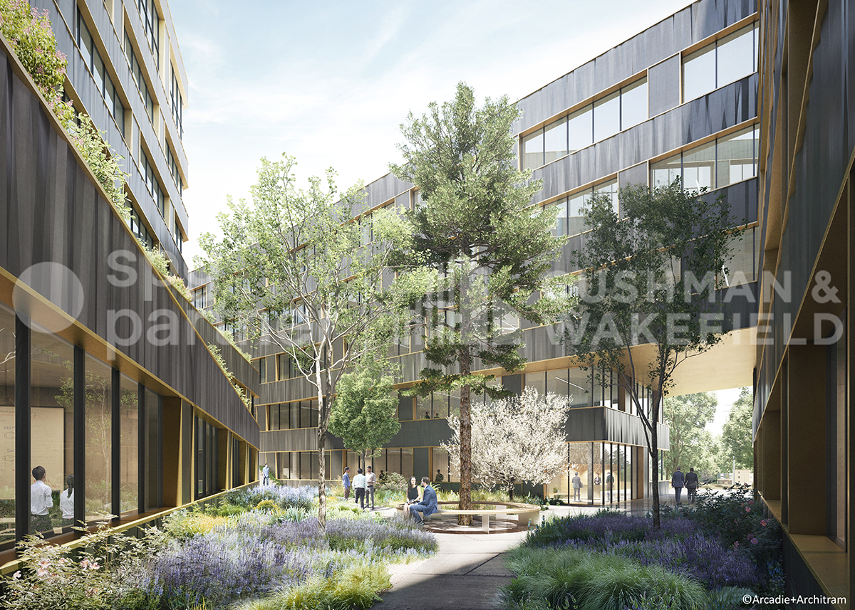 1500m² Büro
