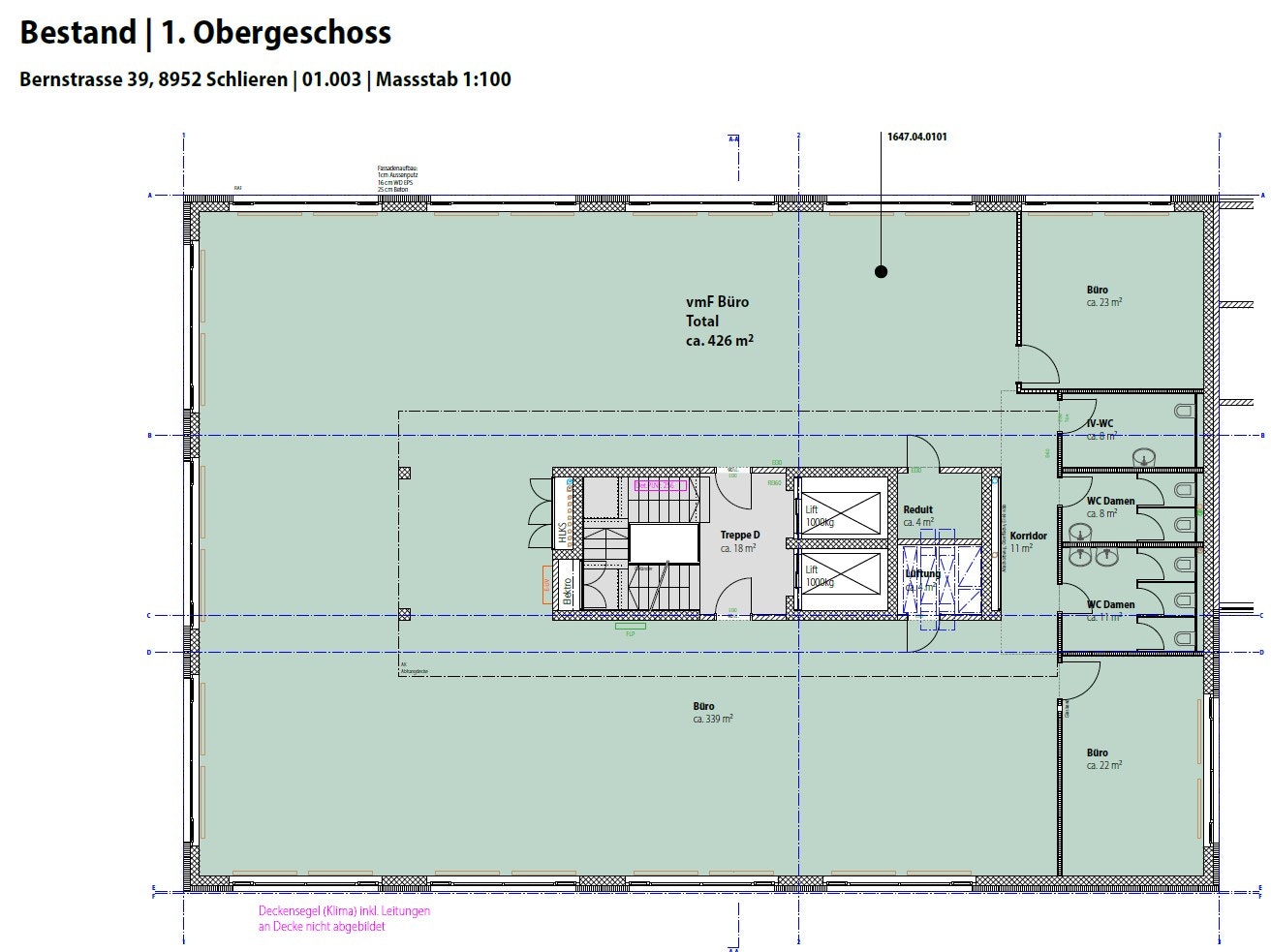 852m² ufficio