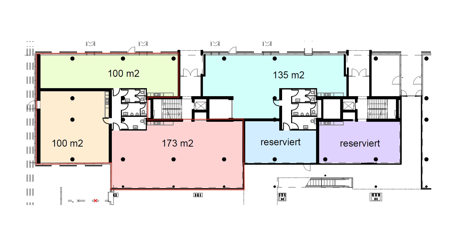380m² shop