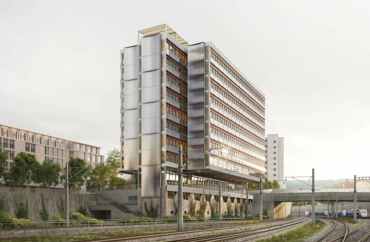 6200m² office