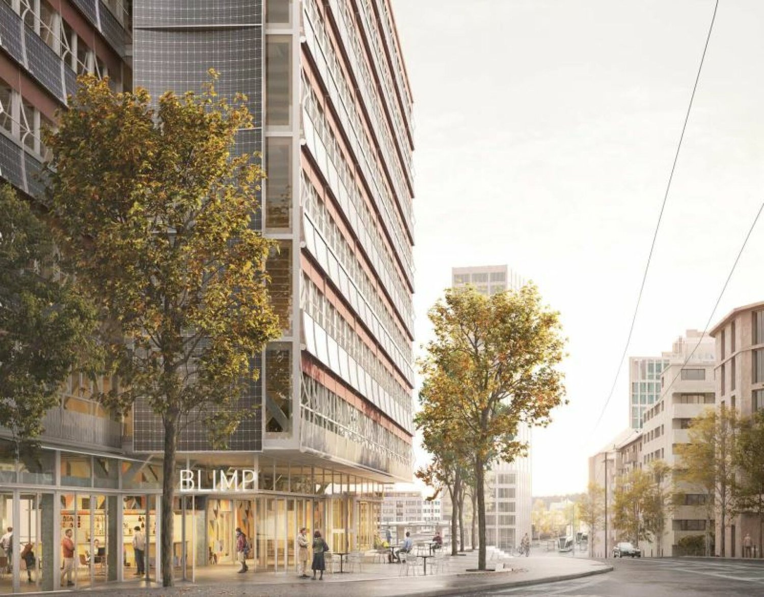 6200m² office