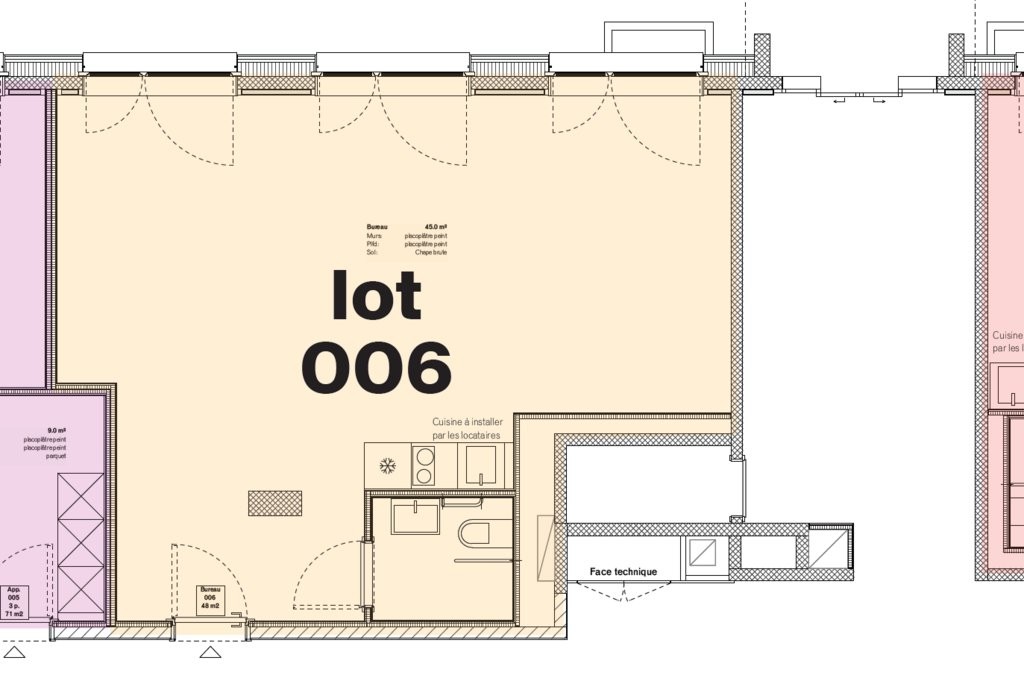 48m² Büro, Foto 3 von 4