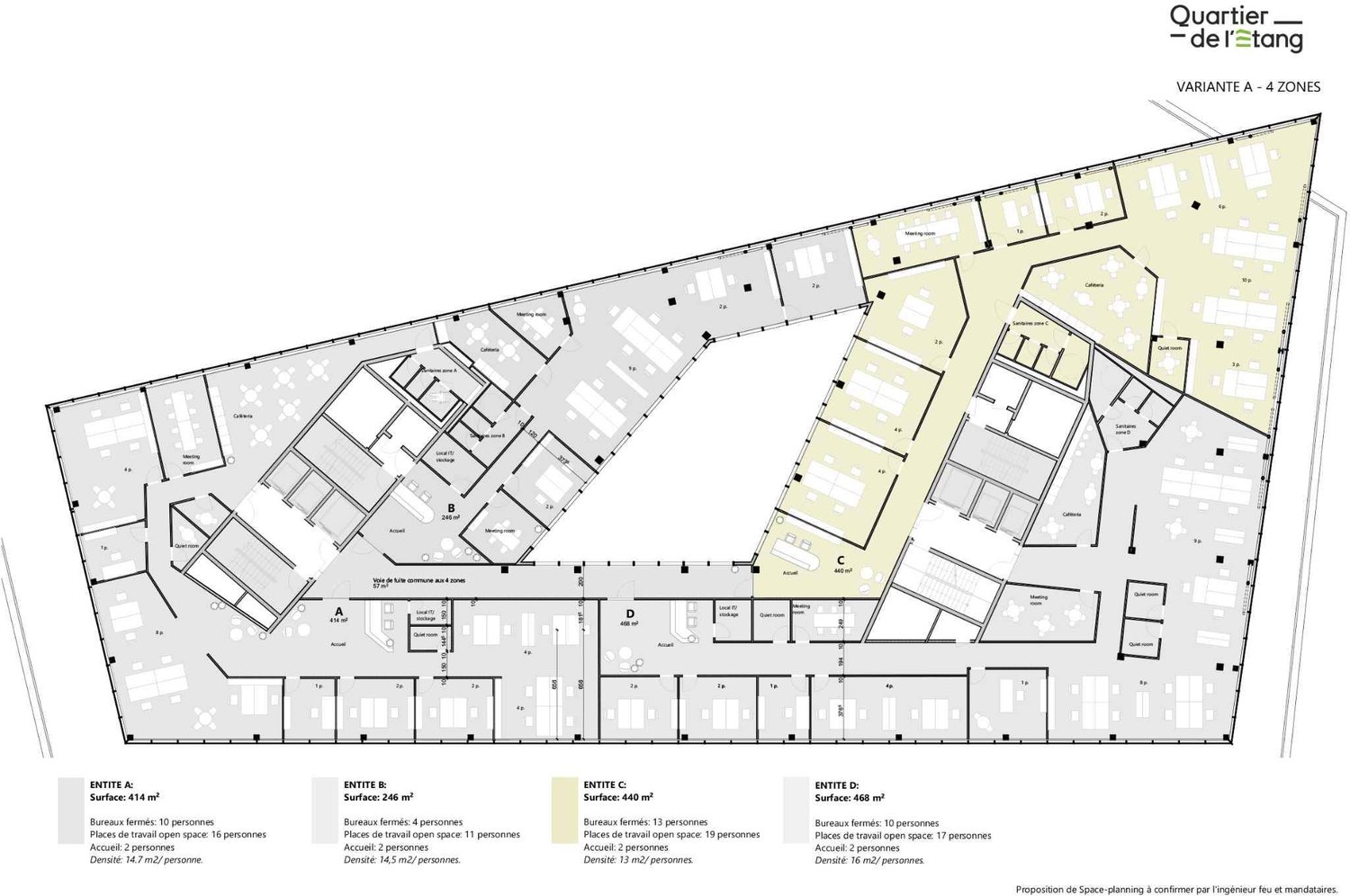 440m² Büro