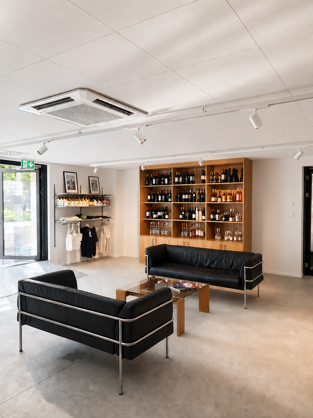 210m² shop