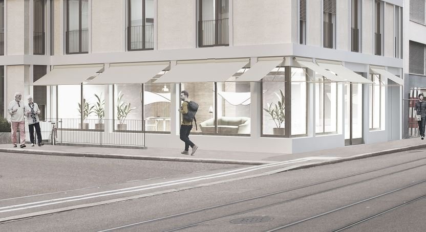 187m² shop