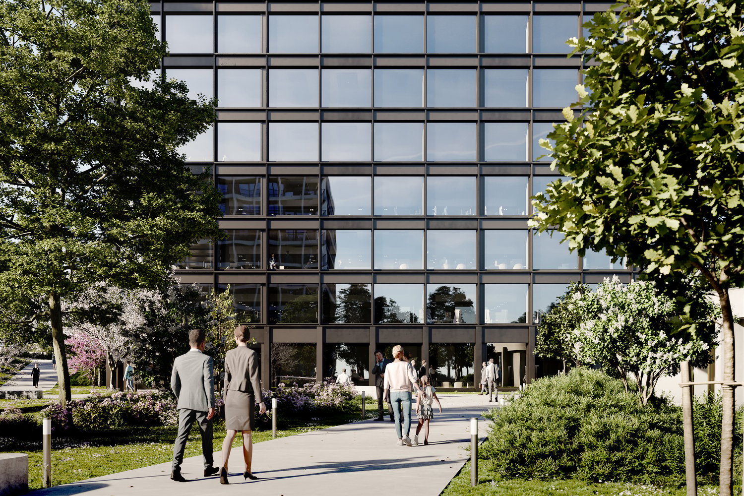 600m² Büro