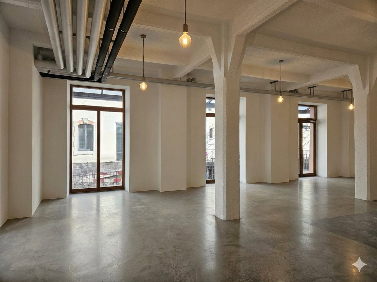 150m² Laden